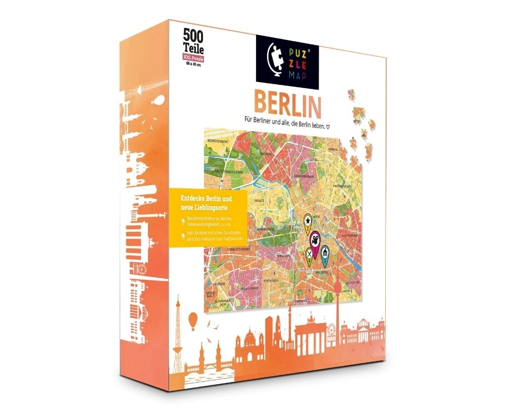 PuzzleMap Berlin Puzzle Box vorne