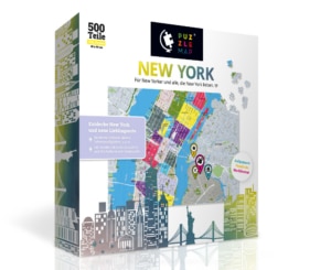 PuzzleMap New York (Manhattan)