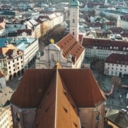 Blick über München – Titelbild zu Geheimtipps München
