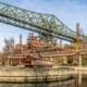 Industrieanlage im Landschaftspark Duisburg-Nord im Ruhrgebiet
